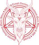 Discover Baphomet Symbol T-Shirt Ladies Womens Satanic gothic top