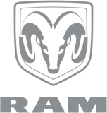 Discover Mens Ram Trucks Grey Logo T-Shirt