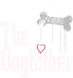 Discover Mens The Dogfather Shirt Dad Dog T-shirt, Funny Father's Day Tee T-Shirt