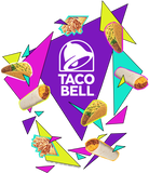 Discover Taco Bell Triangles Tacos Burritos Twists T-Shirt