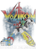 Discover Voltron Retro Defender Rainbow Graphic T-Shirt