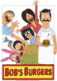 Discover Bob's Burgers Family Shot & Teddy Logo T-Shirt