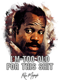 Discover Danny Glover as Roger Murtaugh - Movie - T-Shirt
