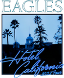 Discover Eagles Hotel California 2022 Tour Double Sided Shit