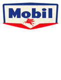 Discover Mobil oil Vintage sign - logo 1950 - Gas And Oil - Sticker