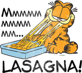 Discover Garfield Mmm Lasagna T-Shirt