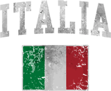 Discover Vintage Italia Italian Flag Italy Italiano Gift Te T Shirt