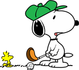 Discover Snoopy Golf - Snoopy - T-Shirt