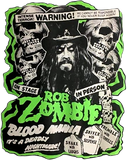 Discover Ualwory Rob Zombie T Shirt Cotton Fashion Sports Casual Round Neck Short Sleeve Tees