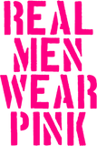 Discover Design Logo Real Men Wear Pink T-shirt