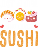 Discover Just A Girl Who Loves Sushi Pullover Hoodie