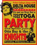 Discover Delta House Flyer from Animal House - Animal House Toga - T-Shirt