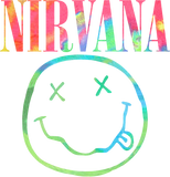 Discover Nirvana Short-Sleeve Neon Smile Boyfriend Graphic T-Shirt