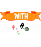 Discover Life Is Better With Mahjong Tiles Cards Mah Jongg Game Set T-Shirt