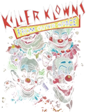 Discover Killer Klowns from Outer Space Print Fashion Tops T Shirt Black