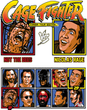 Discover Nicolas Cage Fighter - Conair Tour Edition - Nicolas Cage - T-Shirt