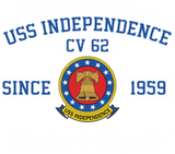 Discover Uss Independence Cv-62 T-shirt