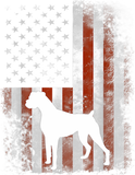 Discover Boxer Dog American Flag Vintage Retro - Boxer American Flag - T-Shirt