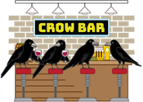 Discover Crow Bar Crowbar Crows Bird Animals Lover T-shirt