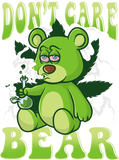 Discover Everything 420 Hoodie Stoned Bear Smoking Weed
