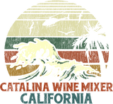 Discover Catalina Wine Mixer California Vintage - Catalina Wine Mixe - T-Shirt