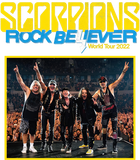 Discover Scorpions Rock Believer World Tour 2022 Shirt, Scorpions Shirt, Concert Tour 2022 T Shirt, Scorpions Band T Shirt