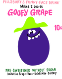 Discover Funny Face Drink Mix "Goofy Grape" - Kool Aid - T-Shirt