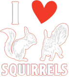 Discover I Love Squirrels T-shirt