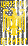 Discover German Military Eagle Landstuhl T-shirt