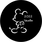 Discover Disney 2022 Vacation Family Stickers