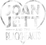 Discover Joan Jett Official Distressed Blackhearts Logo Tee T-Shirt