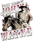 Discover John Wayne American Legend Hollywood Actor The Duke on Horse T-Shirt