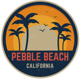 Discover Pebble Beach California - Pebble Beach California - T-Shirt