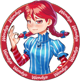 Discover Smug Wendy's (Full size) - Wendys - T-Shirt
