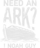 Discover Need an Ark I Noah Guy Funny Christian Men Women Pun Humor T-Shirt