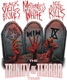 Discover The Trinity of Terror Tour 2022 Shirt, 2022 Tour Music
