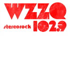 Discover WZZQ Stereorock Jackson, Mississippi / Defunct 80s Radio Station Logo - Radio Station - T-Shirt
