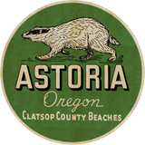 Discover Vintage Astoria Oregon - Astoria Oregon - T-Shirt