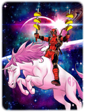 Discover Marvel Taco Deadpool on Space Unicorn Racerback Tank Top