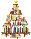 Discover Christmas Library Tree Gift For Librarian And Book Lover T-Shirt
