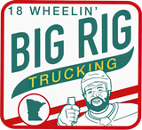 Discover Minnesota Wild Jordan Greenway 18 Wheelin Big Rig Trucking Shirt