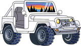 Discover Aesthetic White Jeep - Jeep - T-Shirt