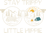 Discover Stay Trippy Little Hippie Travel Addict T-shirt
