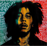 Discover Bob Marley Retro Pop Art T-shirt