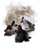 Discover Three Wolves Howling at the Moon Wolf Lover Tank Top