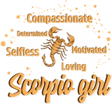 Discover Scorpio Girl Birthday Astrology Zodiac T Shirt