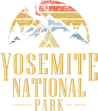 Discover Vintage Yosemite National Park Campfire T Shirt