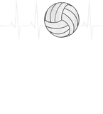 Discover Volleyball Heartbeat Shirts As T Shirt