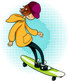 Discover Skaters Having Fun Cool Skateboarding Gift For Skater Boy Pullover Hoodie