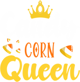 Discover Candy Corn Queen Cute Halloween Day T-Shirt